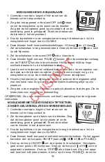 Preview for 20 page of Waring Mx series Operating Manual