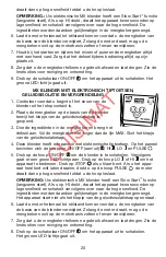 Preview for 21 page of Waring Mx series Operating Manual