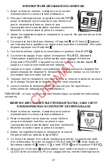 Preview for 28 page of Waring Mx series Operating Manual