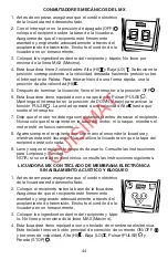 Preview for 45 page of Waring Mx series Operating Manual