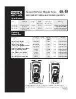 Preview for 2 page of Waring MX1500XT Features