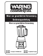 Preview for 5 page of Waring NuBlend BB180PK Operating Manual