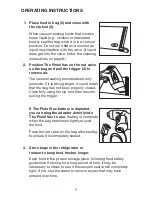 Предварительный просмотр 5 страницы Waring PISTOL VAC Instruction Booklet