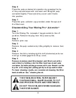 Preview for 9 page of Waring PRO JEX450 User Manual