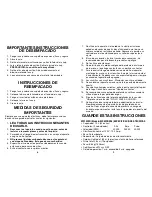 Preview for 5 page of Waring PRO MX1000R Instructions Manual