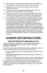 Предварительный просмотр 13 страницы Waring PRO PREP WCG75E/K Original Instructions Manual