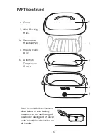 Preview for 6 page of Waring PRO RO18B Instruction Book