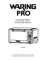 Предварительный просмотр 1 страницы Waring PRO TCO650 Owner'S Manual