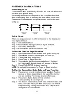 Preview for 8 page of Waring PRO TCO650 Owner'S Manual