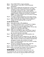 Preview for 9 page of Waring PRO TCO650 Owner'S Manual