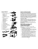 Preview for 3 page of Waring Pro TF200 SERIES Instructions Manual