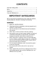 Preview for 2 page of Waring PRO WM007 Series Instruction And Recipe Book