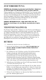 Preview for 30 page of Waring QUIK STIK PLUS WSB40E Manual