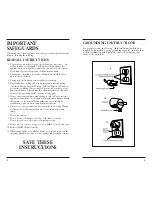 Preview for 2 page of Waring Quik Stik WSB33 Operation Manual
