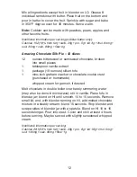 Предварительный просмотр 13 страницы Waring RB70 Instruction Book