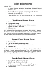 Preview for 7 page of Waring SCM100 Series Instruction Book