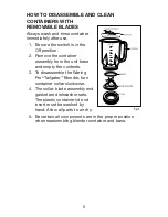 Preview for 6 page of Waring TAILGATER TG15 User Manual