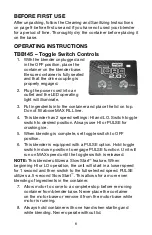 Preview for 6 page of Waring TBB145 Instruction Manual