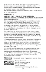 Предварительный просмотр 12 страницы Waring Torq 2.0 TBB145 Instructions Manual