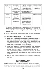 Preview for 10 page of Waring Torq 2.0 TBB160 Instructions Manual