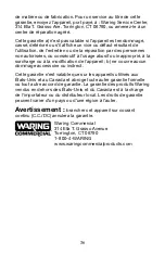 Preview for 36 page of Waring Torq 2.0 TBB175 Instruction Manual