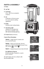 Предварительный просмотр 5 страницы Waring Torq 2.0 TBB175S6 Instruction Manual