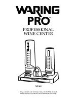 Waring WC400 User Manual preview