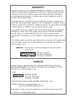 Preview for 7 page of Waring WCG75 - Pro Prep Operating And Cleaning Instructions