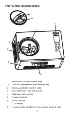 Предварительный просмотр 5 страницы Waring WCIC20 Instruction Book