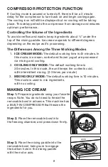 Preview for 8 page of Waring WCIC20 Instruction Book