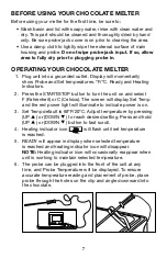 Preview for 7 page of Waring WCM3 Manual