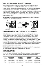 Preview for 20 page of Waring WCM3 Manual