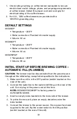 Preview for 10 page of Waring WCM50P Series Manual