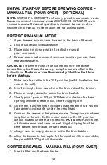 Предварительный просмотр 12 страницы Waring WCM50P Series Manual