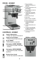 Preview for 39 page of Waring WCM50P Series Manual