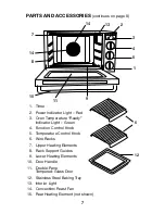 Preview for 7 page of Waring WCO250X User Manual