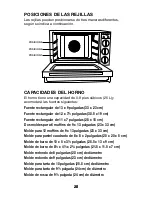 Preview for 28 page of Waring WCO250X User Manual