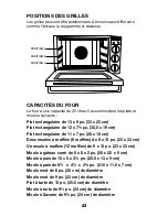 Preview for 43 page of Waring WCO250X User Manual