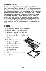 Preview for 38 page of Waring WCO250XE Manual