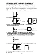 Preview for 14 page of Waring WCO500X User Manual