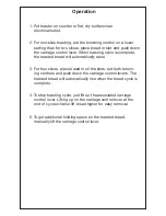 Preview for 5 page of Waring WCT708 Operating Manual