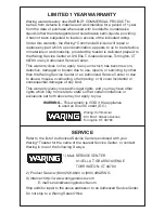 Предварительный просмотр 7 страницы Waring WCT708 Operating Manual