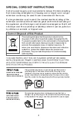 Preview for 4 page of Waring WCT708E Manual