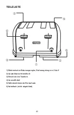 Предварительный просмотр 41 страницы Waring WCT708E Manual