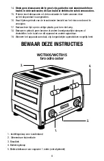 Preview for 7 page of Waring WCT805 Operating Manual
