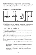 Preview for 16 page of Waring WDM120TX Instruction Booklet