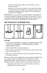 Preview for 26 page of Waring WDM120TX Instruction Booklet