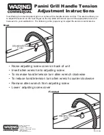 Предварительный просмотр 10 страницы Waring WFG Series Instruction Book