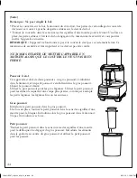 Предварительный просмотр 44 страницы Waring WFP11S Operation Manual