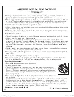 Preview for 44 page of Waring WFP14SC Operation Manual